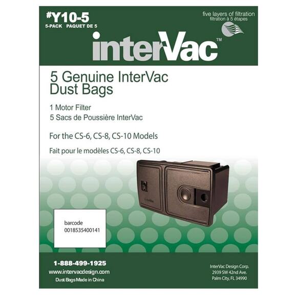 INTERVAC dust bags (Y10-5) - Picture 1 of 3